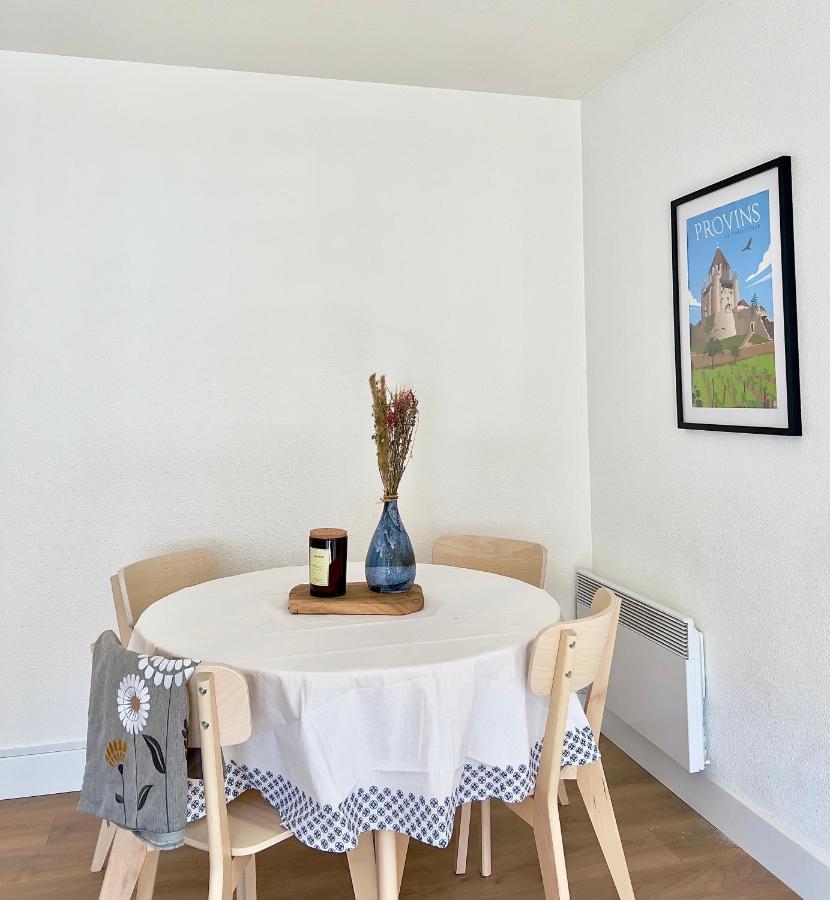 La Voulzie Appartement - Proche Centre Avec Parking Prive Provins Ngoại thất bức ảnh