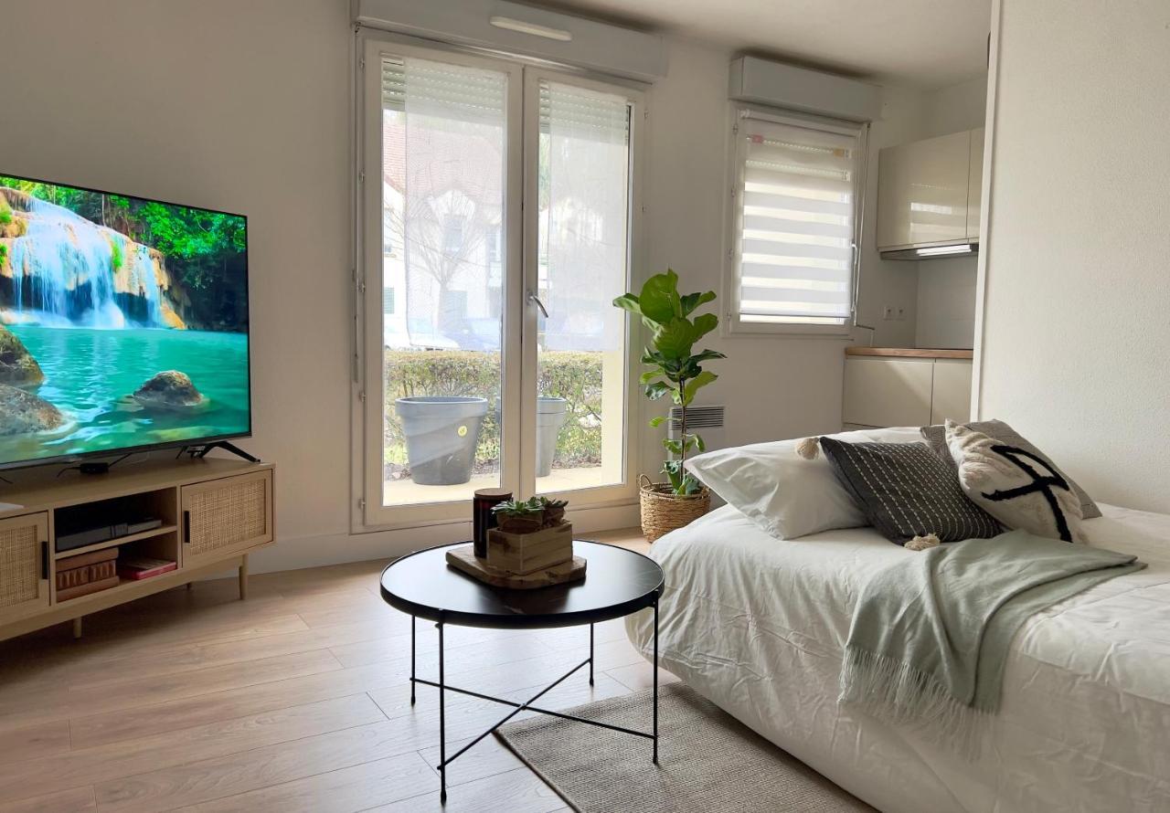 La Voulzie Appartement - Proche Centre Avec Parking Prive Provins Ngoại thất bức ảnh